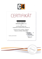 certifikovaný Master user integračného bezpečnostného systému C4